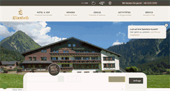 Desktop Screenshot of elisabeth-hotel.at